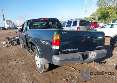 2002 Toyota Tundra Ltd V8 из США, поврежденный, VIN 5TBBT48172S230468